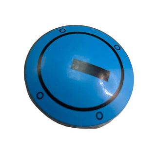 Plate Round Decorated
