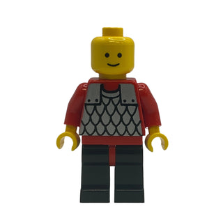 Castle- Scale Mail, Red with Red Arms, Cas148 Minifigure LEGO®