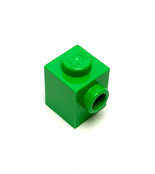 Brick, Modified 1x1 with Stud on Side, Part# 87087 Part LEGO® Bright Green  