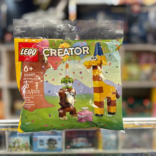Birthday Party Animals paper bag / polybag, 30689