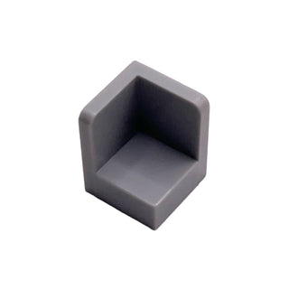 Panel 1 x 1 x 1 Corner, Part# 6231 Part LEGO® Light Bluish Gray