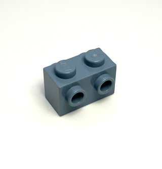 Brick, Modified 1x2 with Studs on 2 Sides, Part# 52107 Part LEGO® Sand Blue  