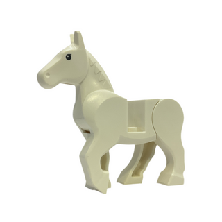 Horse with Black Eyes - 10352c01pb09 LEGO® Animals LEGO®