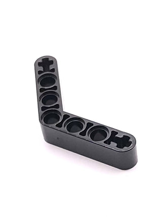 Technic, Liftarm, Modified Bent Thick 1 x 7 (4 - 4), Part# 32348 Part LEGO® Black