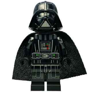 Darth Vader, Printed Arms, White Head Frown, sw1249 Minifigure LEGO® Like New