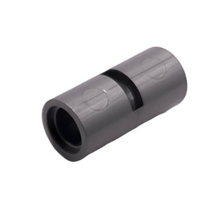 Technic, Pin Connector Round 2L with Slot (Pin Joiner Round), Part# 62462 Part LEGO® Flat Silver