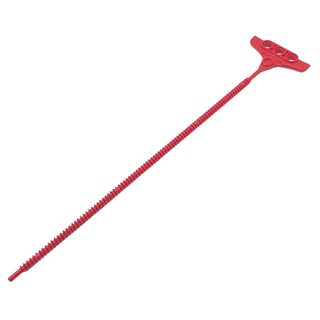 Rip Cord 5x23 Round, Flat Handle Edge, Part# 11126 Part LEGO® Red Very Good