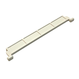Garage Roller Door Section without Handle, Part# 4218 Part LEGO® White