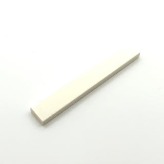 Tile 1x6, Part# 6636 Part LEGO® White 1 Part