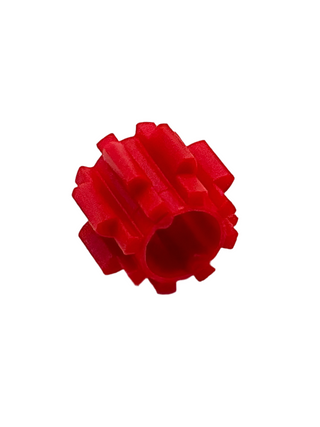 Technic, Gear 8 Tooth with Dual Face without Friction, Part# 11955 Part LEGO® Red