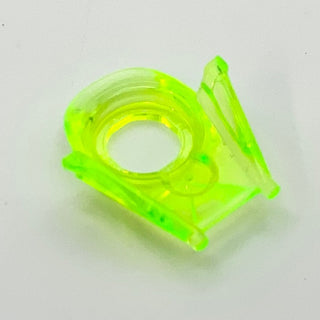 Minifigure Neck Collar Darth Vader Helmet Bottom, Part# 19917 Part LEGO® Prototype Trans-Bright Green