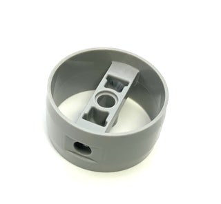 Cylinder Hemisphere 4x4x1 2/3 with Pin Holes and Center Bar, Part# 41531 Part LEGO® Light Bluish Gray  