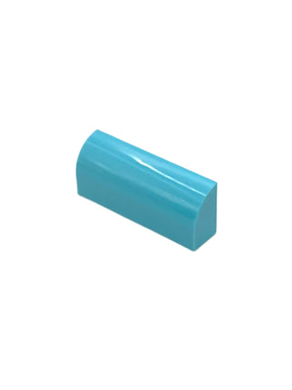 Slope, Curved 1 x 4 x 1 1/3, Part# 6191 Part LEGO® Medium Azure