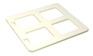 Duplo Door/Window Pane 1x4x3 with Same Size Pane Corners, Part# 90265 Part LEGO® White