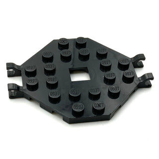 Plate, Modified 6x6 Octagonal with Open Center and 4 Clips (Horizontal Grip), Part# 2539 Part LEGO®   
