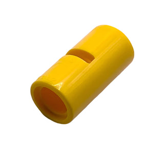 Technic, Pin Connector Round 2L with Slot (Pin Joiner Round), Part# 62462 Part LEGO® Yellow
