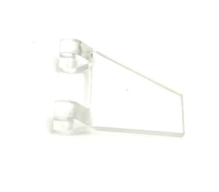 Flag 2x2 Trapezoid, Part# 44676 Part LEGO® Trans-Clear