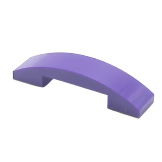 Slope, Curved 4 x 1 x 2/3 Double, Part# 93273 Part LEGO® Dark Purple 1 Part