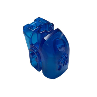 Hero Factory Head with Handle, Part# 11270 Part LEGO® Trans-Dark Blue