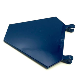 Flag 5x6 Hexagonal, Part# x1435 Part LEGO® Dark Blue