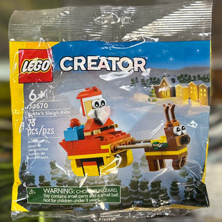 Santa's Sleigh Ride polybag, 30670 Building Kit LEGO®