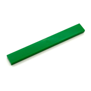 Tile 1x8, Part# 4162 Part LEGO® Green 1 Part
