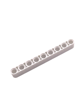 Technic, Liftarm Thick 1x9, Part# 40490 Part LEGO® Very Light Bluish Gray 1 Part
