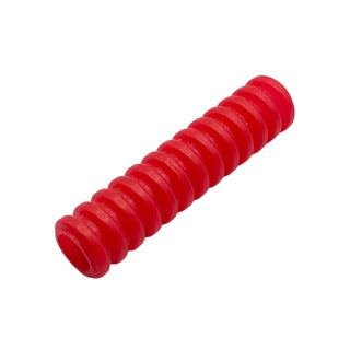 Hose, Ribbed 7mm D. 4L / 3.2 cm, Part# 78c04 Part LEGO® Red