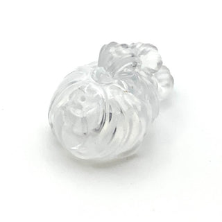 Minifigure Hair, Ponytail with Tied Sections (Rey), Part# 21777 Part LEGO® Prototype Trans-Clear