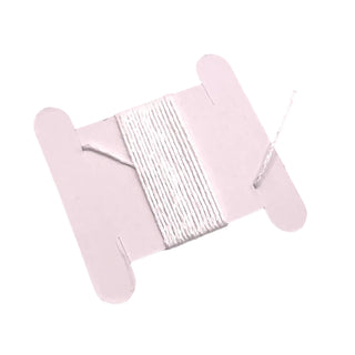 String, Cord Thin 100cm, Part# x77ac100 Part LEGO® White Very Good