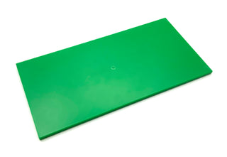Tile 8x16 with Bottom Tubes, Textured Surface, Part# 90498 Part LEGO® Green  