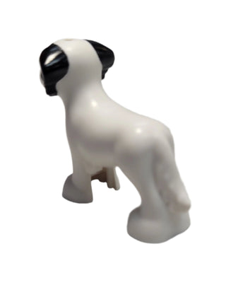 Dog with Shaggy Fur, Black Ears and Nose, 3168pb02 LEGO® Animals LEGO®