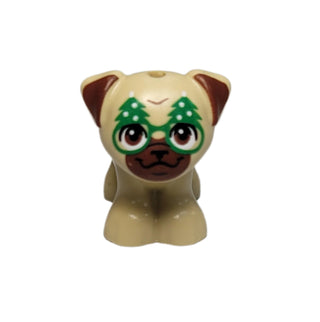 Pug, Christmas Tree Glasses, 24111pb06 LEGO® Animals LEGO®