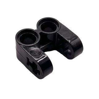 Technic, Axle and Pin Connector Perpendicular Double Split, Part# 41678 Part LEGO® Black