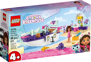 Gabby & MerCat's Ship & Spa, 10786 Building Kit LEGO®