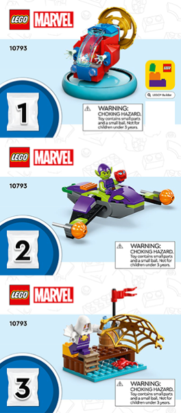 10793-Spidey vs. Green Goblin - INSTRUCTIONS ONLY Instructions LEGO®