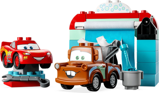 Lightning McQueen & Mater's Car Wash Fun, 10996 Building Kit LEGO®