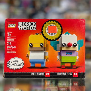Homer Simpson & Krusty the Clown, 41632 Building Kit LEGO®