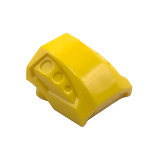 Slope, Curved 2x2 with Debossed Side Ports, Part# 44675 Part LEGO® Yellow