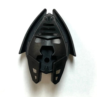 Bionicle Mask Kraahkan, 4 Hole Chin, Part# 44815b Part LEGO® Black