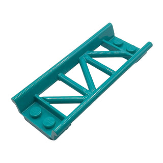 Roller Coaster Straight 8L, Part# 26022 Part LEGO® Dark Turquoise