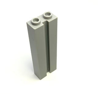 Brick, Modified 1x2x5 with Channel, Part# 88393 Part LEGO® Light Bluish Gray