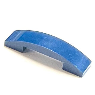 Slope, Curved 4 x 1 x 2/3 Double, Part# 93273 Part LEGO® Dark Blue 1 Part