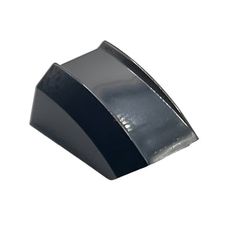 Slope, Curved 2x2 Lip, Part# 30602 Part LEGO® Black