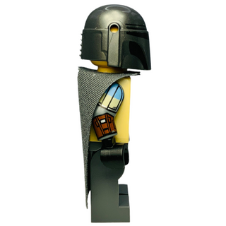 Din Djarin - Brown Durasteel Armor, sw1242 (with Arm Printing, Detailed Helmet) Minifigure LEGO®