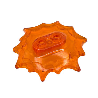 Power Burst, Minifigure Pedestal 5 x 5 x 2/3, Part# 73304 Part LEGO® Trans-Orange