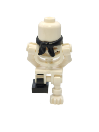 Skeleton with Scarf and Short Black Leg, gen094 Minifigure LEGO®
