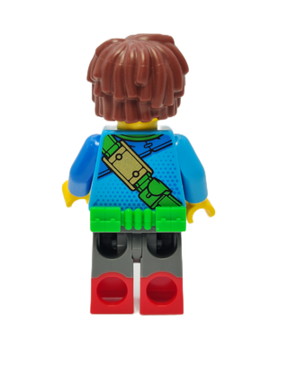 Mateo - Bright Green Utility Belt, drm003 Minifigure LEGO®