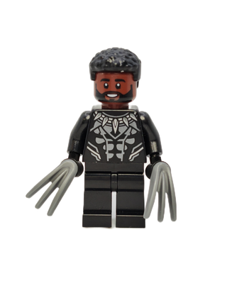 Black Panther, sh0807 Minifigure LEGO® Like New with Hair
