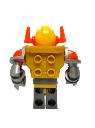 Axl - Trans-Neon Orange Visor, nex137 Minifigure LEGO®